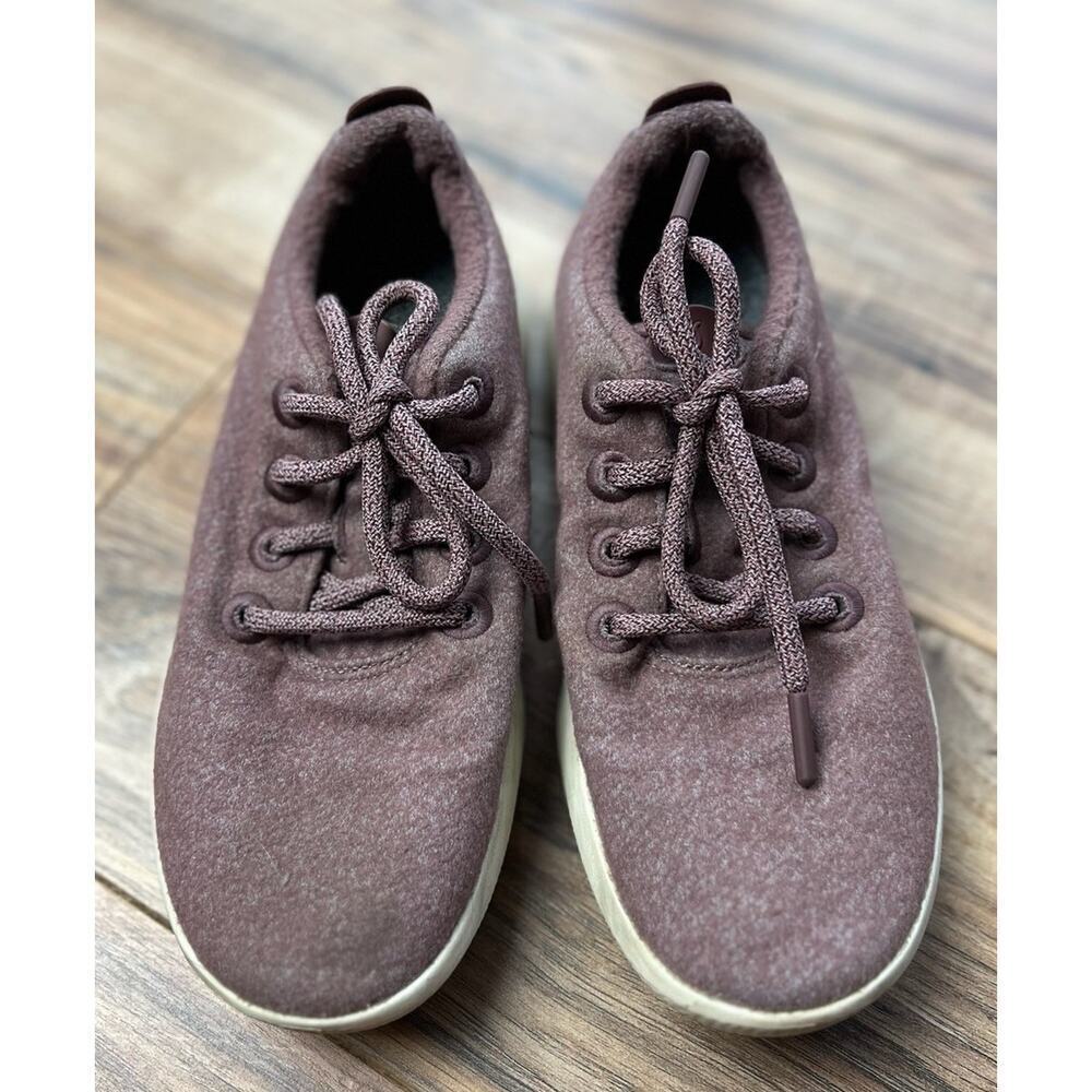 Allbirds Wool Runner Mizzle Harvest Mauve Sneakers Active Workout Size 8 Women’s